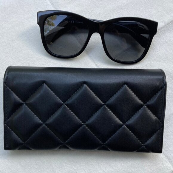 CHANEL Black Square 5380 Polarized Sunglasses - Picture 11 of 16